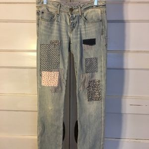 GAP PATCHWORK 1969 JEANS